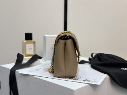 REPLICA CELINE TEEN CELINE VICTOIRE BAG IN SUPPLE CALFSKIN 116593 BROWN SEPIA #3956 - Image 15