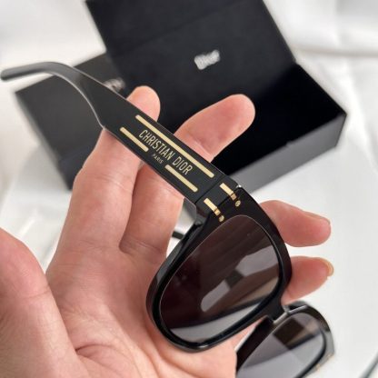  Dior DiorSignature S7F Eyeswear Black Square Sunglasses #4019 - Image 7