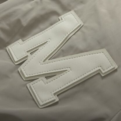 REPLICA MONCLER LATELTIN DOWN BOMBER JACKET TAUPE #4129 - Image 7
