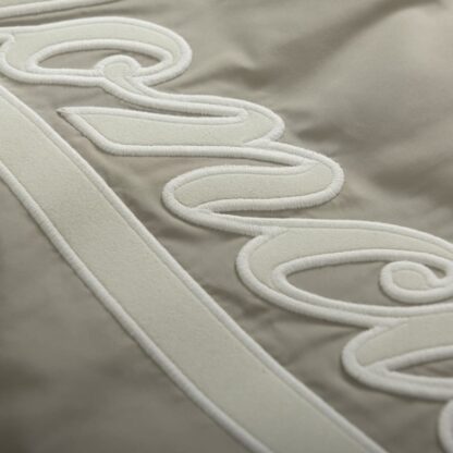 REPLICA MONCLER LATELTIN DOWN BOMBER JACKET TAUPE #4129 - Image 6