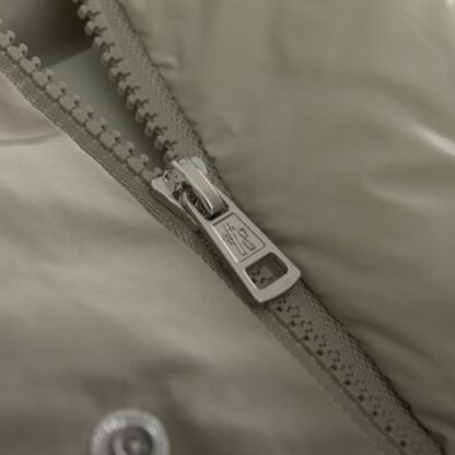 REPLICA MONCLER LATELTIN DOWN BOMBER JACKET TAUPE #4129 - Image 8