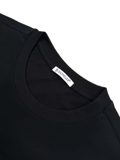 REPLICA MONCLER LAMINATED LOGO COTTON T-SHIRT #4140 - Image 3