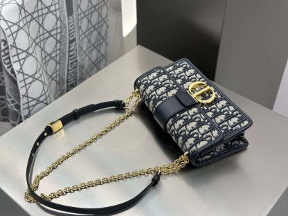  Dior 30 Montaigne East-West Bag with Chain #4145 - Image 5