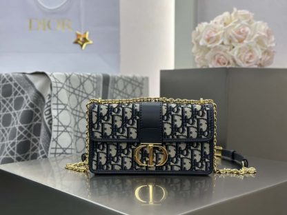  Dior 30 Montaigne East-West Bag with Chain #4145 - Image 4