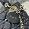  Dior Mini Lady Dior Bag Black Cannage Lambskin #4148 - Image 4