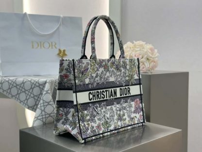  Dior Medium Dior Book Tote Latte Dior #4143 - Image 6
