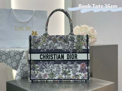 Dior Medium Dior Book Tote Latte Dior #4143 - Image 7