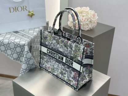  Dior Medium Dior Book Tote Latte Dior #4143 - Image 2