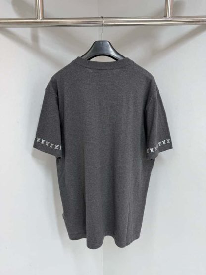  Louis Vuitton Signature Cotton Crewneck T Shirt #4153 - Image 2