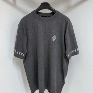 Replica Louis Vuitton Signature Cotton Crewneck T Shirt #4153