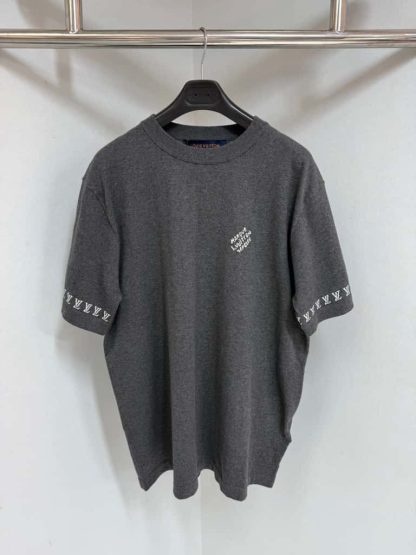 Replica Louis Vuitton Signature Cotton Crewneck T Shirt #4153