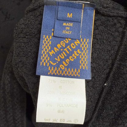  Louis Vuitton Graphic Jacquard Short-Sleeved Crewneck #4151 - Image 8