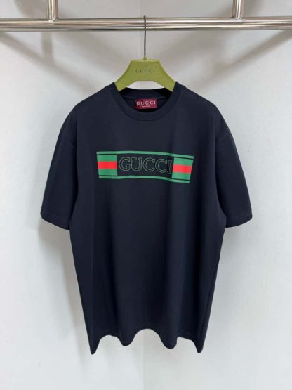 Replica GUCCI PRINTED COTTON JERSEY T-SHIRT #4155