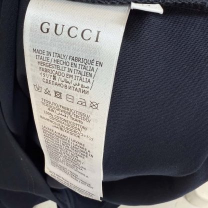  GUCCI PRINTED COTTON JERSEY T-SHIRT #4155 - Image 6