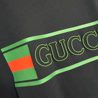  GUCCI PRINTED COTTON JERSEY T-SHIRT #4155 - Image 8