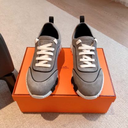  HERMES Bouncing Sneakers Men Women #4179 - Image 4