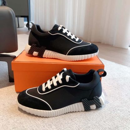  HERMES Bouncing Sneakers Men Women #4178 - Image 5