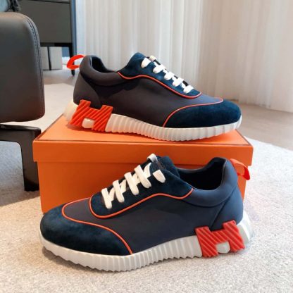  HERMES Bouncing Sneakers Men Women #4177 - Image 6