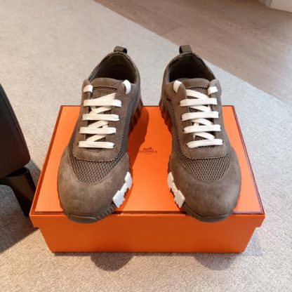 HERMES Bouncing Sneakers Men Women #4182 - Image 2