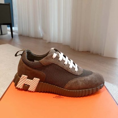  HERMES Bouncing Sneakers Men Women #4182 - Image 6