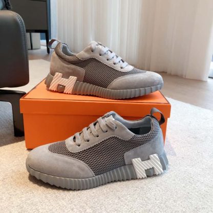  HERMES Bouncing Sneakers Men Women #4180 - Image 4