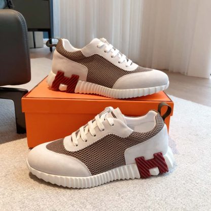  HERMES Bouncing Sneakers Men Women #4181 - Image 3