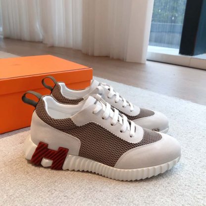  HERMES Bouncing Sneakers Men Women #4181 - Image 9
