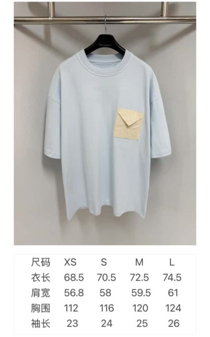  Bottega Veneta Pima Cotton Jersey Oversized T-Shirt #4162 - Image 9