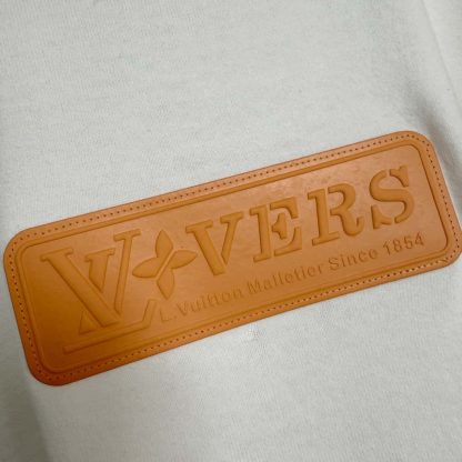  Louis Vuitton VVN Patch Short-Sleeved Cotton Crewneck 1AHCWD #4166 - Image 8
