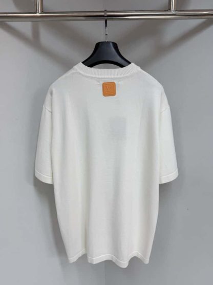  Louis Vuitton VVN Patch Short-Sleeved Cotton Crewneck 1AHCWD #4166 - Image 7