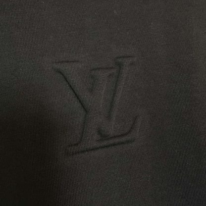  Louis Vuitton Men's Embossed LV Ski T-Shirt Black 1AGIJ4 #4169 - Image 5