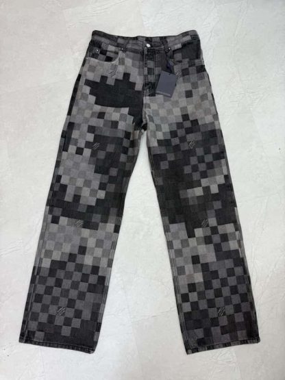  Louis Vuitton Damoflage Classic Jeans 2025 #4171 - Image 5