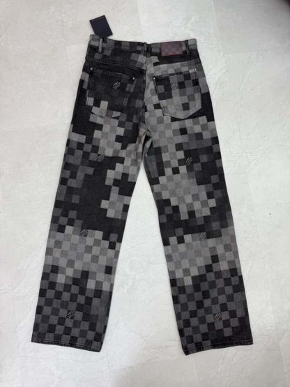  Louis Vuitton Damoflage Classic Jeans 2025 #4171 - Image 6