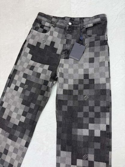  Louis Vuitton Damoflage Classic Jeans 2025 #4171 - Image 7
