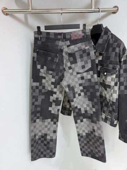  Louis Vuitton Damoflage Classic Jeans 2025 #4171 - Image 2
