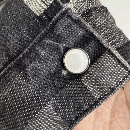  Louis Vuitton Damoflage Classic Denim Jacket 1AHEBG #4170 - Image 5