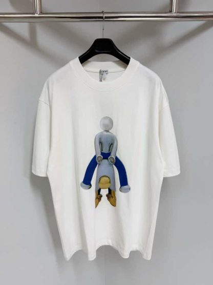 Replica Loewe Loose fit T-shirt in cotton For Men 2025SS #4193