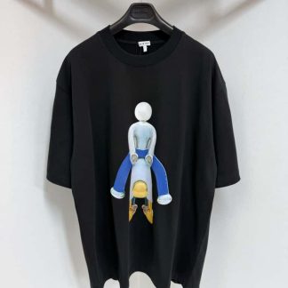 Replica Loewe Loose fit T-shirt in cotton For Men 2025SS #4194