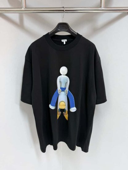 Replica Loewe Loose fit T-shirt in cotton For Men 2025SS #4194