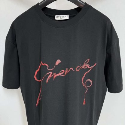  Givenchy T-shirt in cotton with chandelier and snake print For Men 2025SS #4196 - Image 2