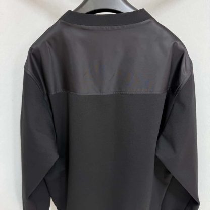  Prada Cotton fleece and Re-Nylon sweatshirt For Men 2025SS #4191 - Image 6