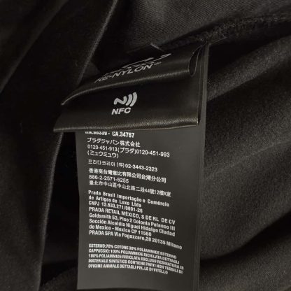  Prada Cotton fleece and Re-Nylon hoodie For Men 2025SS #4190 - Image 6