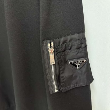  Prada Cotton fleece and Re-Nylon sweatshirt For Men 2025SS #4191 - Image 4