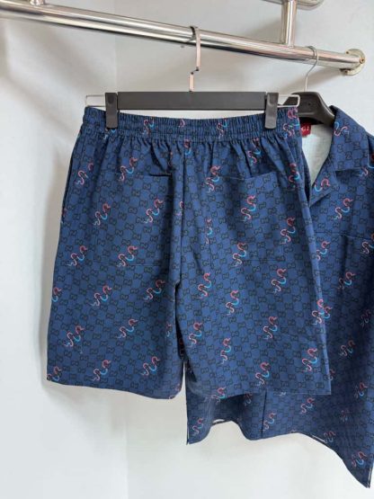REPLICA GUCCI PRINTED COTTON RIPSTOP SHORTS FOR MEN #4186 - Image 5