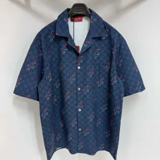 Replica GUCCI PRINTED COTTON RIPSTOP SHIRT For Men #4185