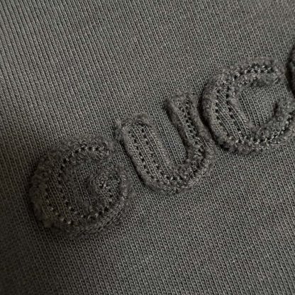 REPLICA GUCCI EMBROIDERED COTTON JERSEY T-SHIRT FOR MEN #4188 - Image 6