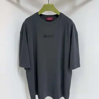 REPLICA GUCCI EMBROIDERED COTTON JERSEY T-SHIRT FOR MEN #4188