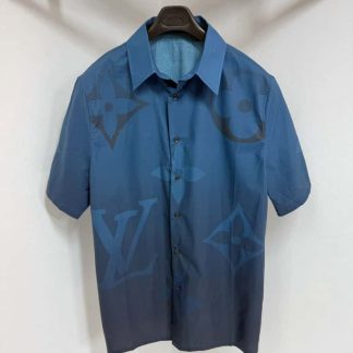 Louis Vuitton Monogram Printed Short-Sleeved Shirt 2025 #4199