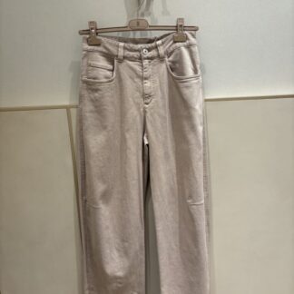 Bottega Veneta High-Rise Straight Leg Jeans