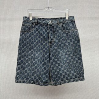 Peter'albums Gucc1 Denim Shorts Set 2 - Exclusive Real-Shot Background